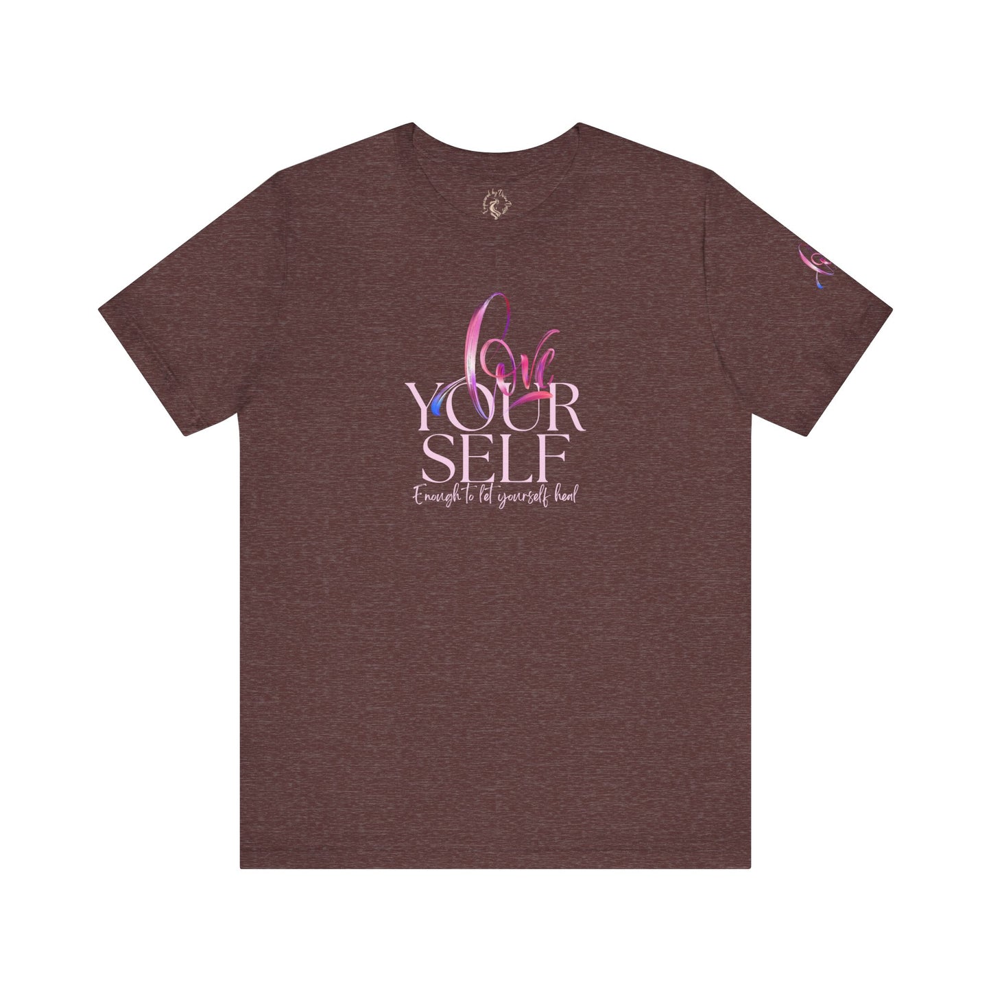 Oasis Creations Love Yourself Enough to Let Yourself Heal Short Sleeve Tee