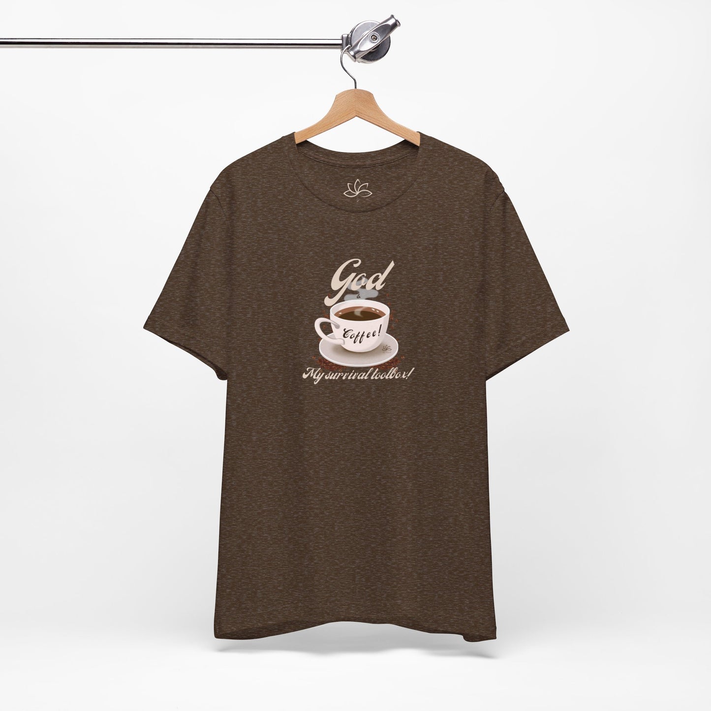 Oasis Creations Coffee Time Humorous Short Sleeve Tee