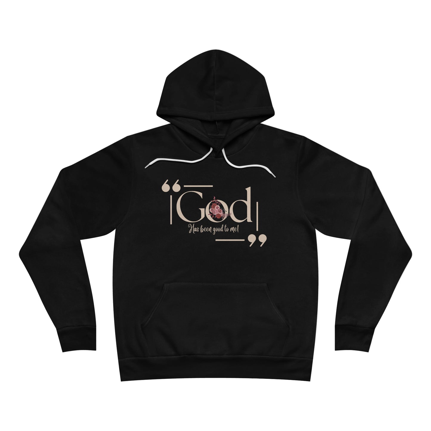 Oasis Creations God With Me Sponge Fleece Pullover Hoodie