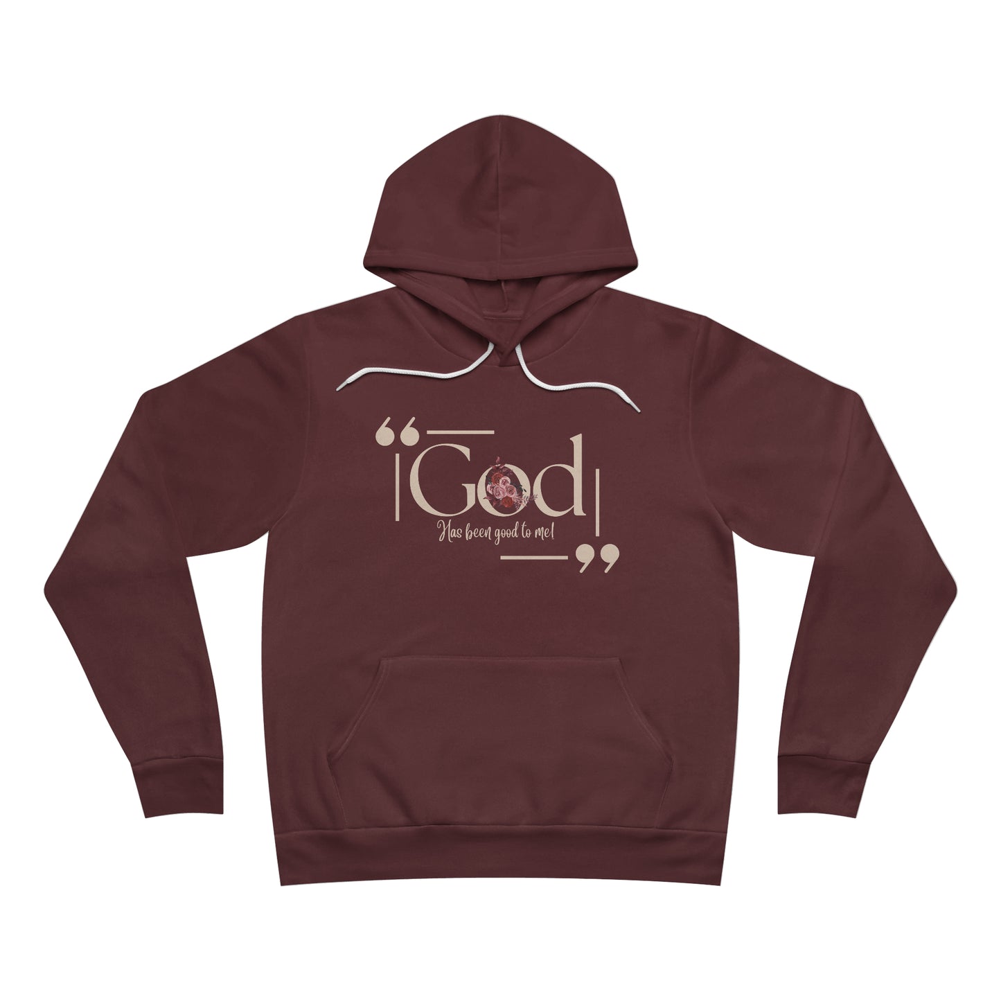 Oasis Creations God With Me Sponge Fleece Pullover Hoodie