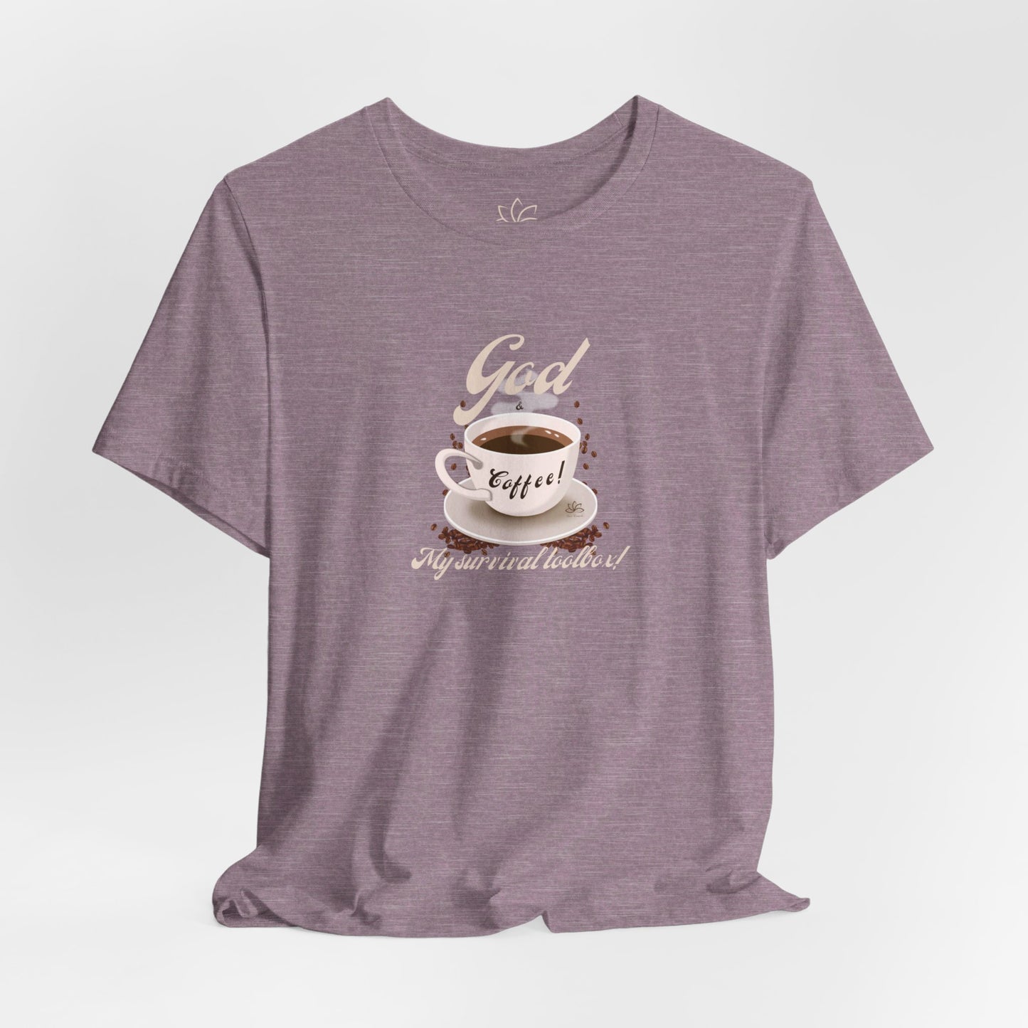 Oasis Creations Coffee Time Humorous Short Sleeve Tee