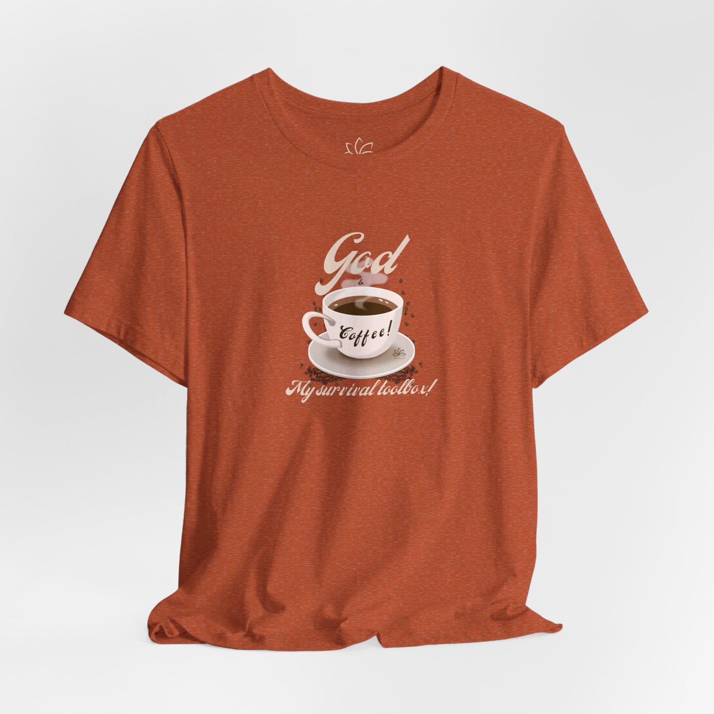 Oasis Creations Coffee Time Humorous Short Sleeve Tee