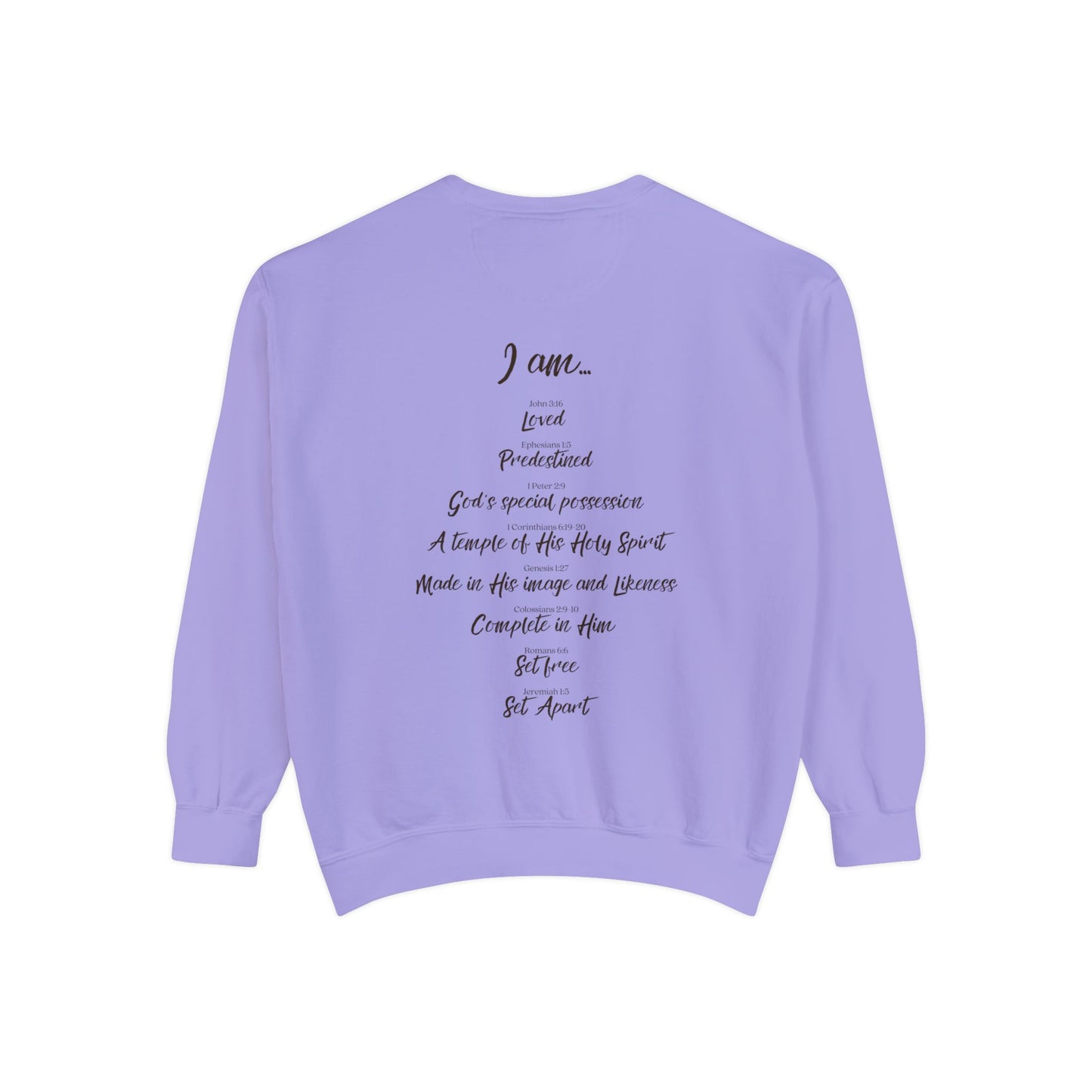 Oasis Creations Unapologetically Me Unisex Garment-Dyed Sweatshirt