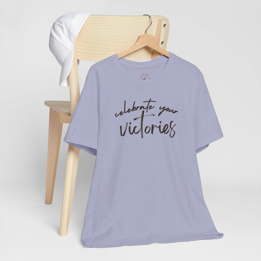 Oasis Creations Victorious in Christ Short Sleeve Tee