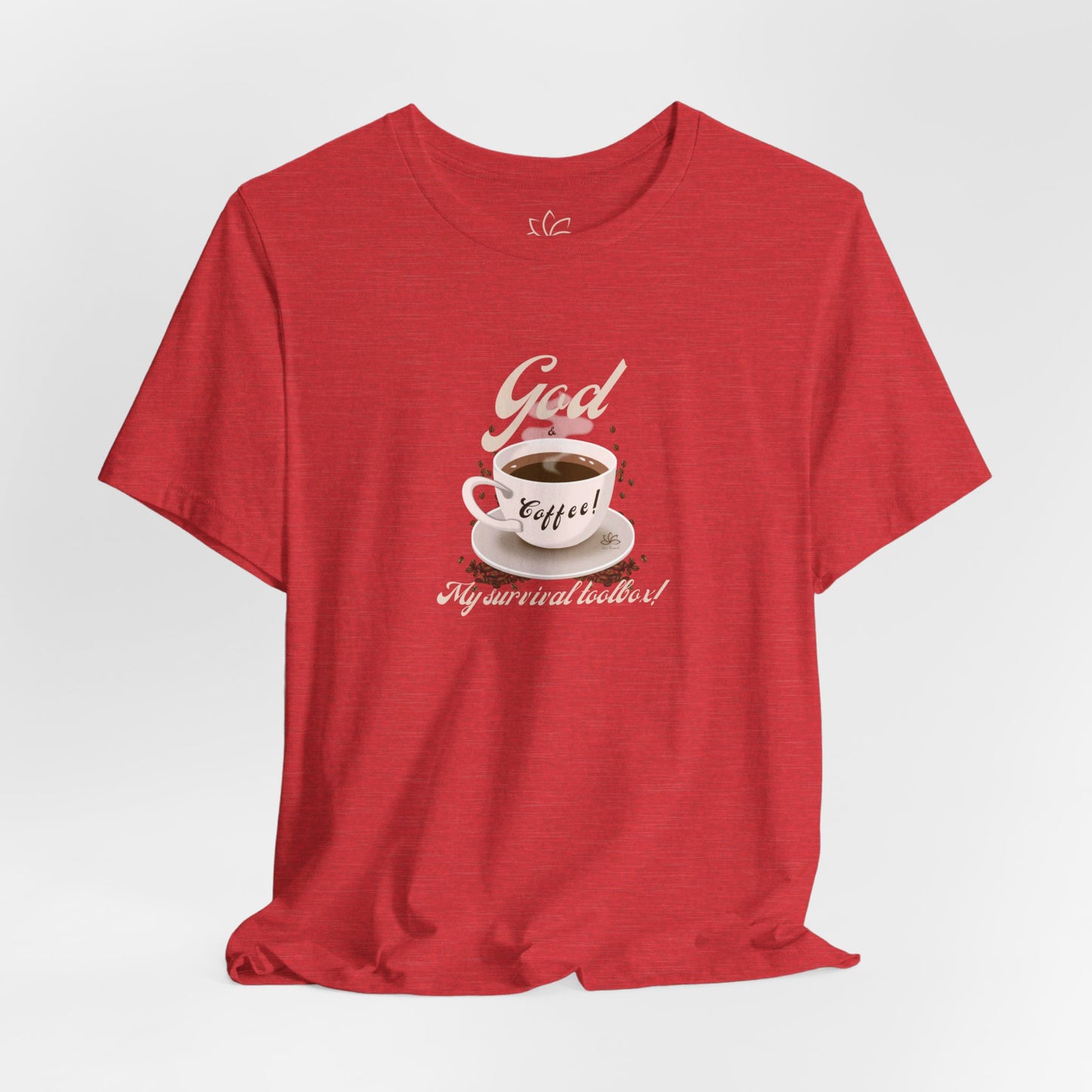 Oasis Creations Coffee Time Humorous Short Sleeve Tee