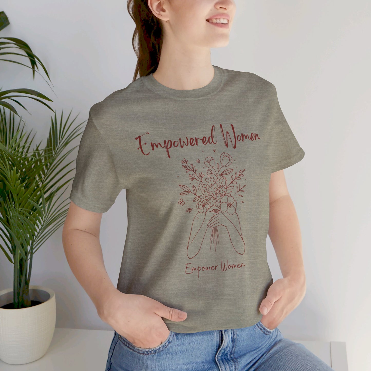 Oasis Creations Empowered Women Short Sleeve Tee