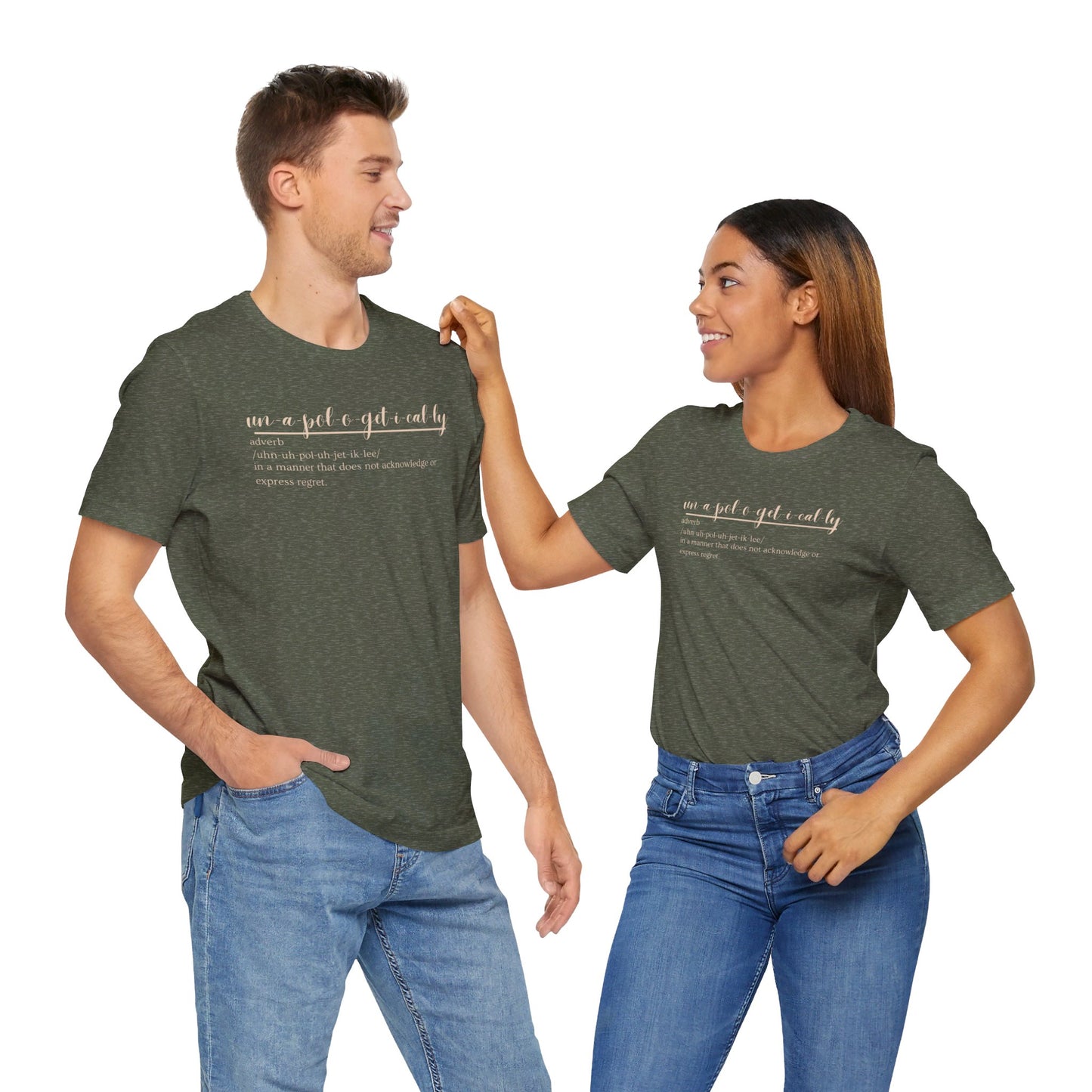 Oasis Creations Unapologetically. Me! Series Unisex Short Sleeve Tee