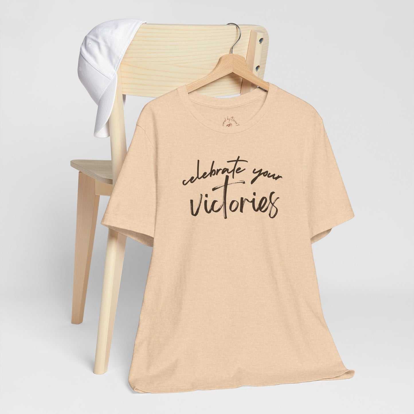 Oasis Creations Victorious in Christ Short Sleeve Tee