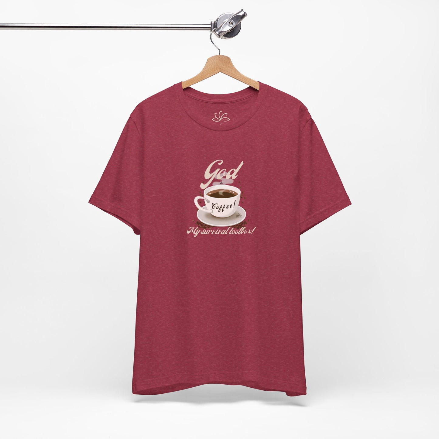 Oasis Creations Coffee Time Humorous Short Sleeve Tee