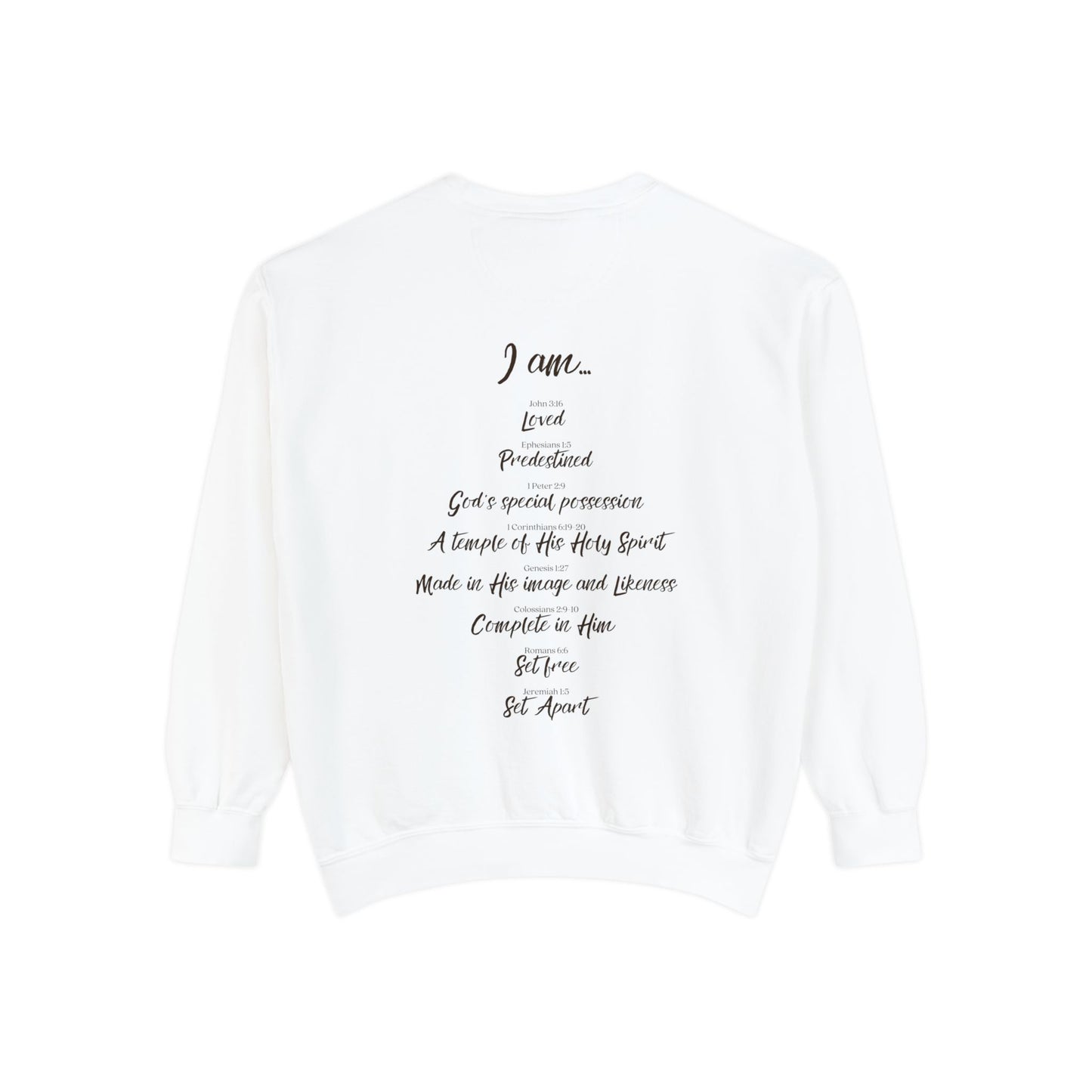 Oasis Creations Unapologetically Me Unisex Garment-Dyed Sweatshirt