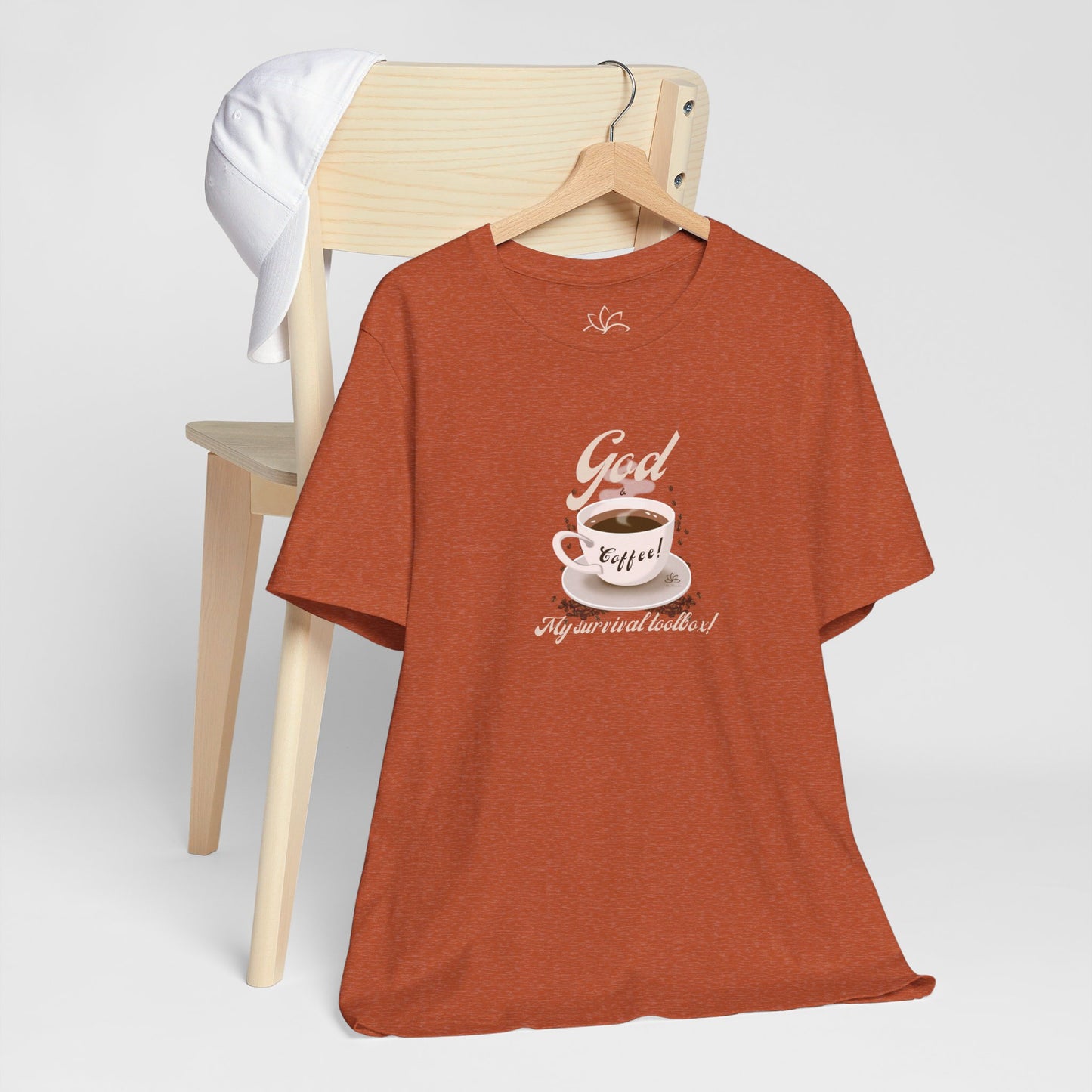 Oasis Creations Coffee Time Humorous Short Sleeve Tee