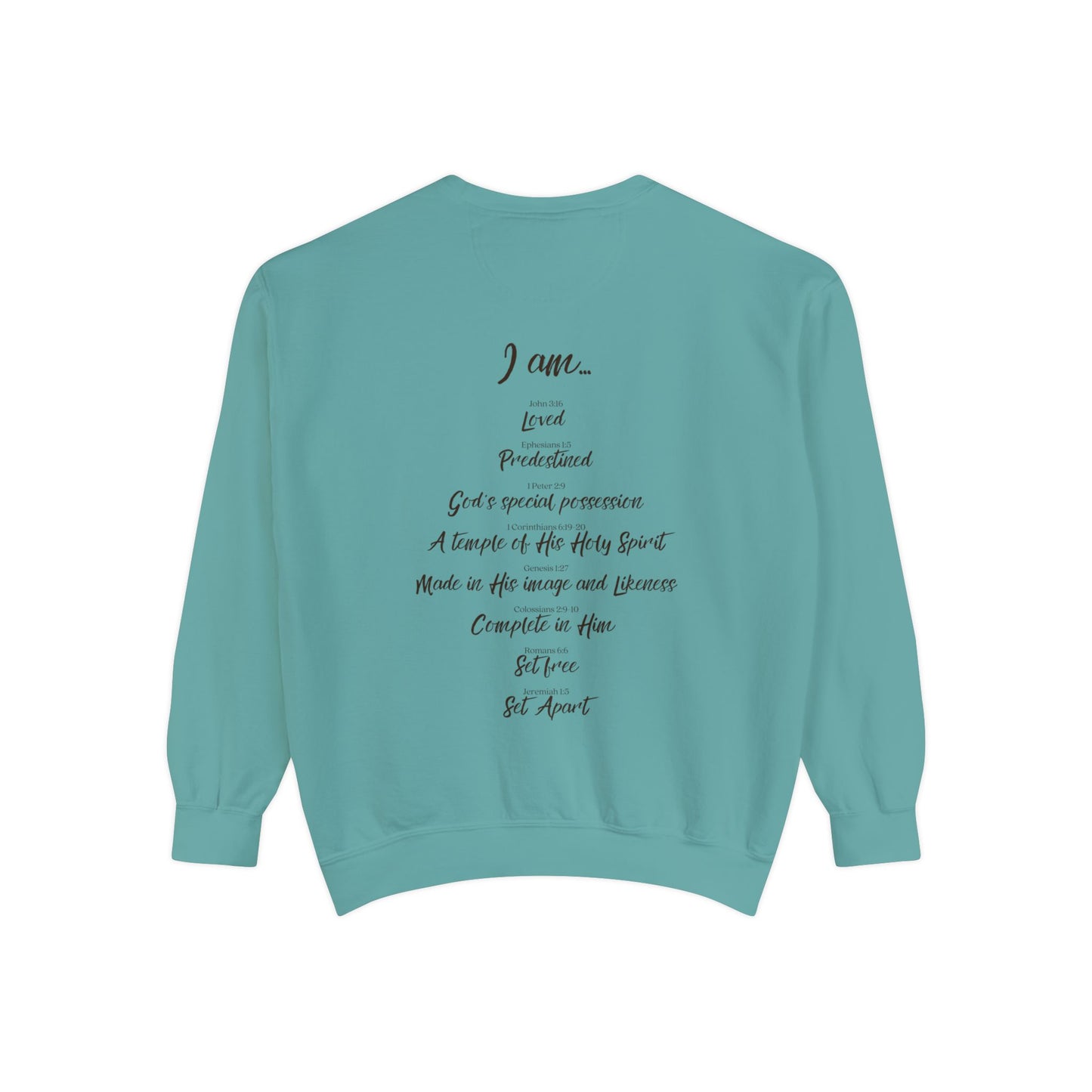 Oasis Creations Unapologetically Me Unisex Garment-Dyed Sweatshirt