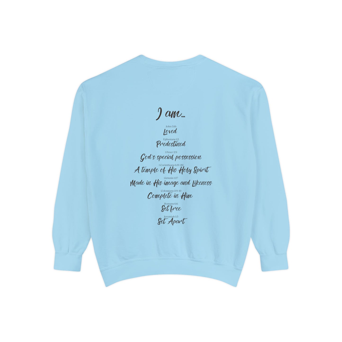 Oasis Creations Unapologetically Me Unisex Garment-Dyed Sweatshirt