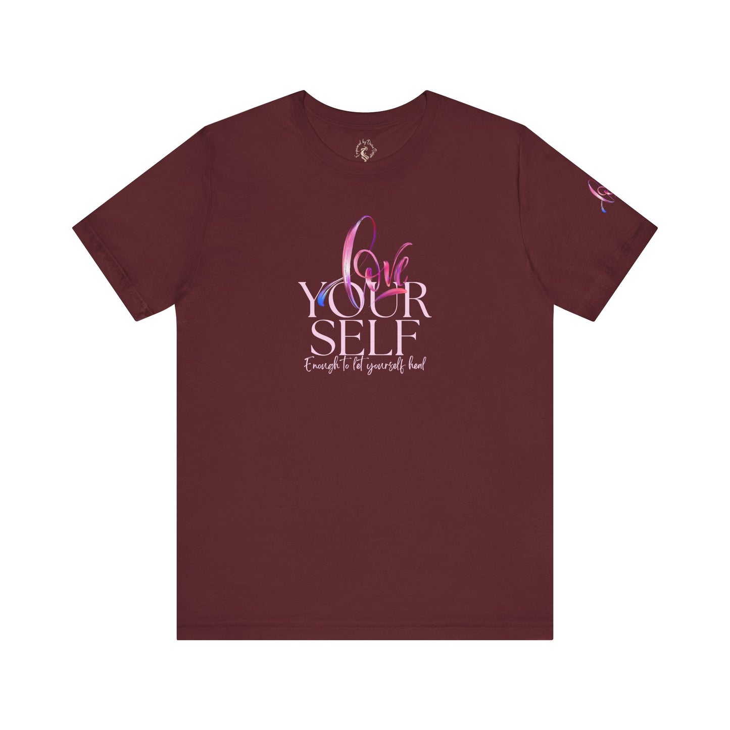 Oasis Creations Love Yourself Enough to Let Yourself Heal Short Sleeve Tee