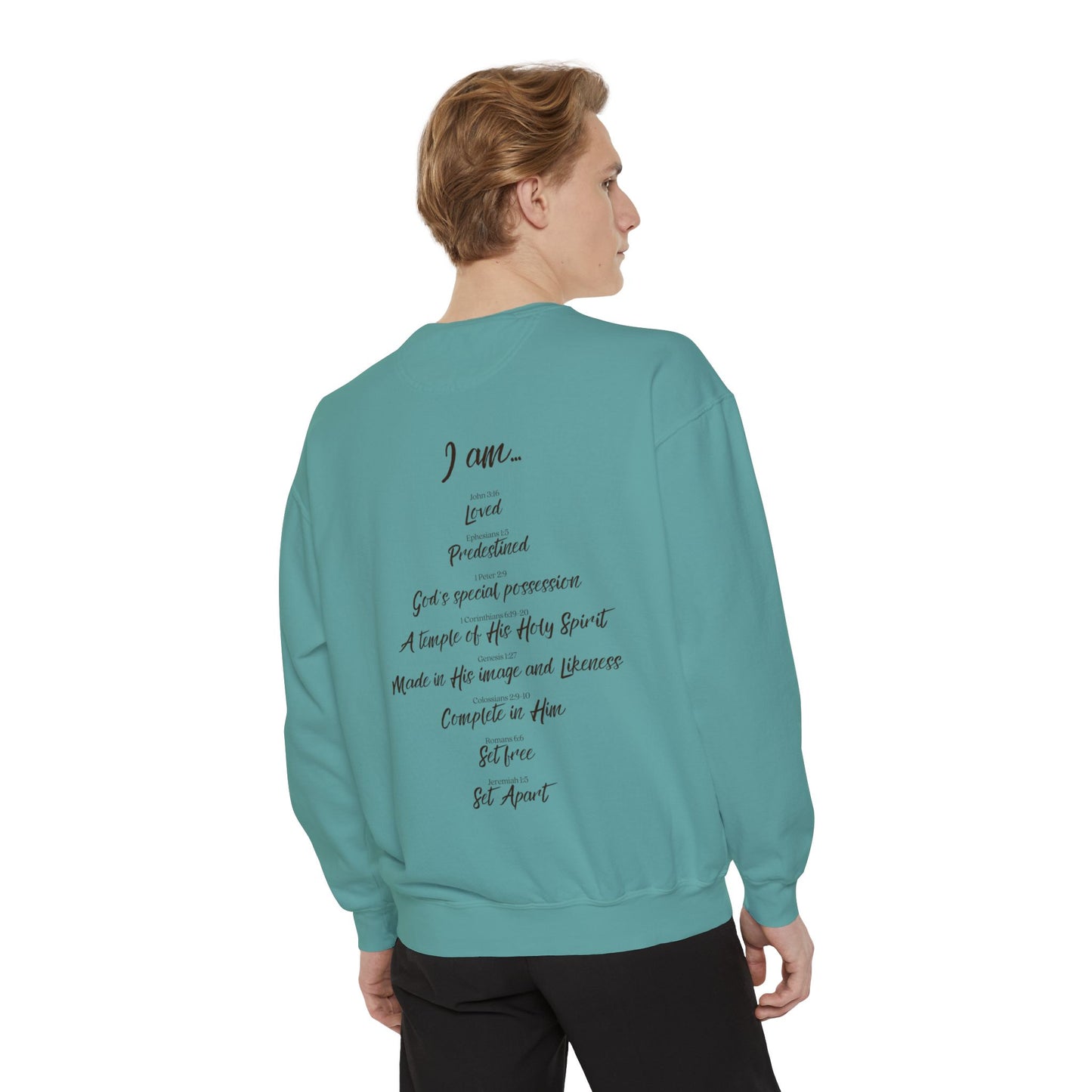 Oasis Creations Unapologetically Me Unisex Garment-Dyed Sweatshirt