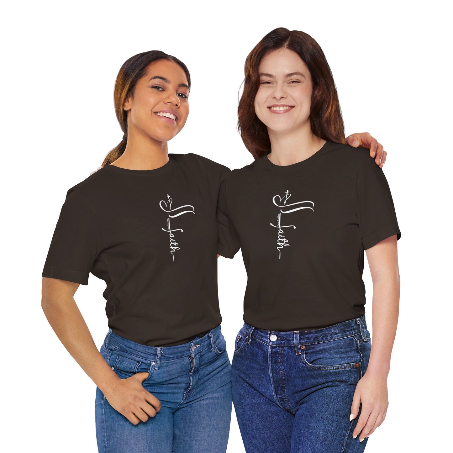 Oasis Creations Faith Over Fear Short Sleeve Tee