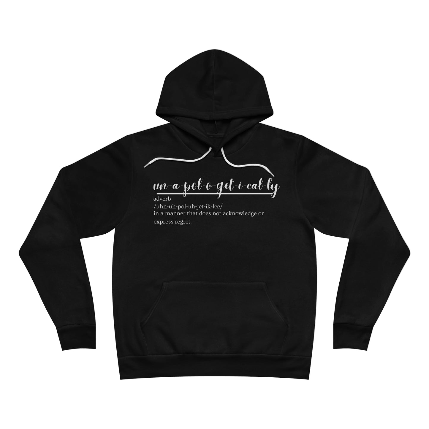 Oasis Creations Unapologetically. Me. Unisex Sponge Fleece Pullover Hoodie