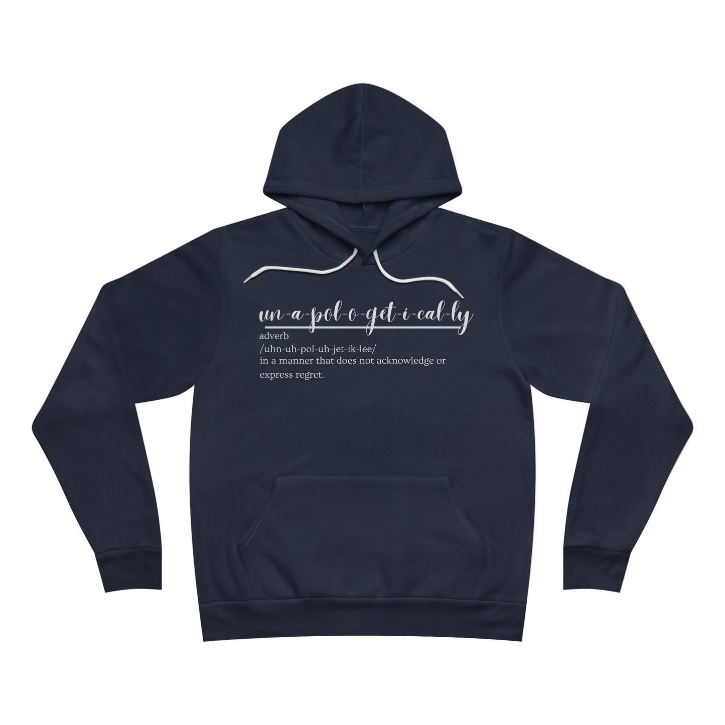 Oasis Creations Unapologetically. Me. Unisex Sponge Fleece Pullover Hoodie