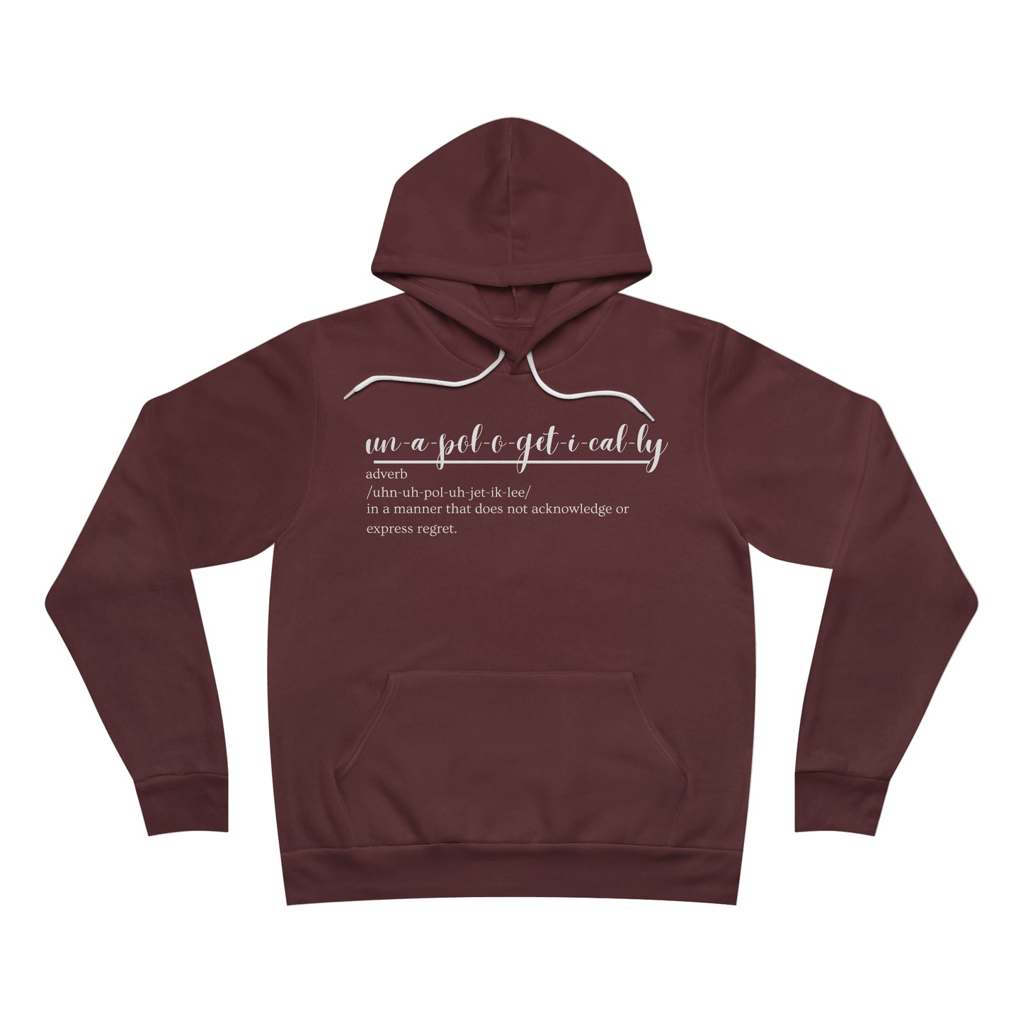 Oasis Creations Unapologetically. Me. Unisex Sponge Fleece Pullover Hoodie