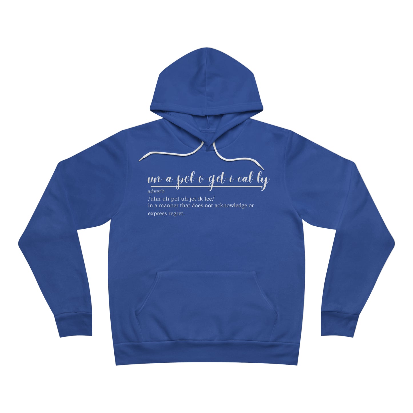 Oasis Creations Unapologetically. Me. Unisex Sponge Fleece Pullover Hoodie