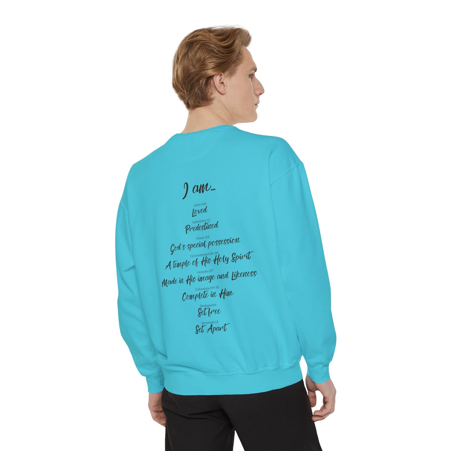 Oasis Creations Unapologetically Me Unisex Garment-Dyed Sweatshirt