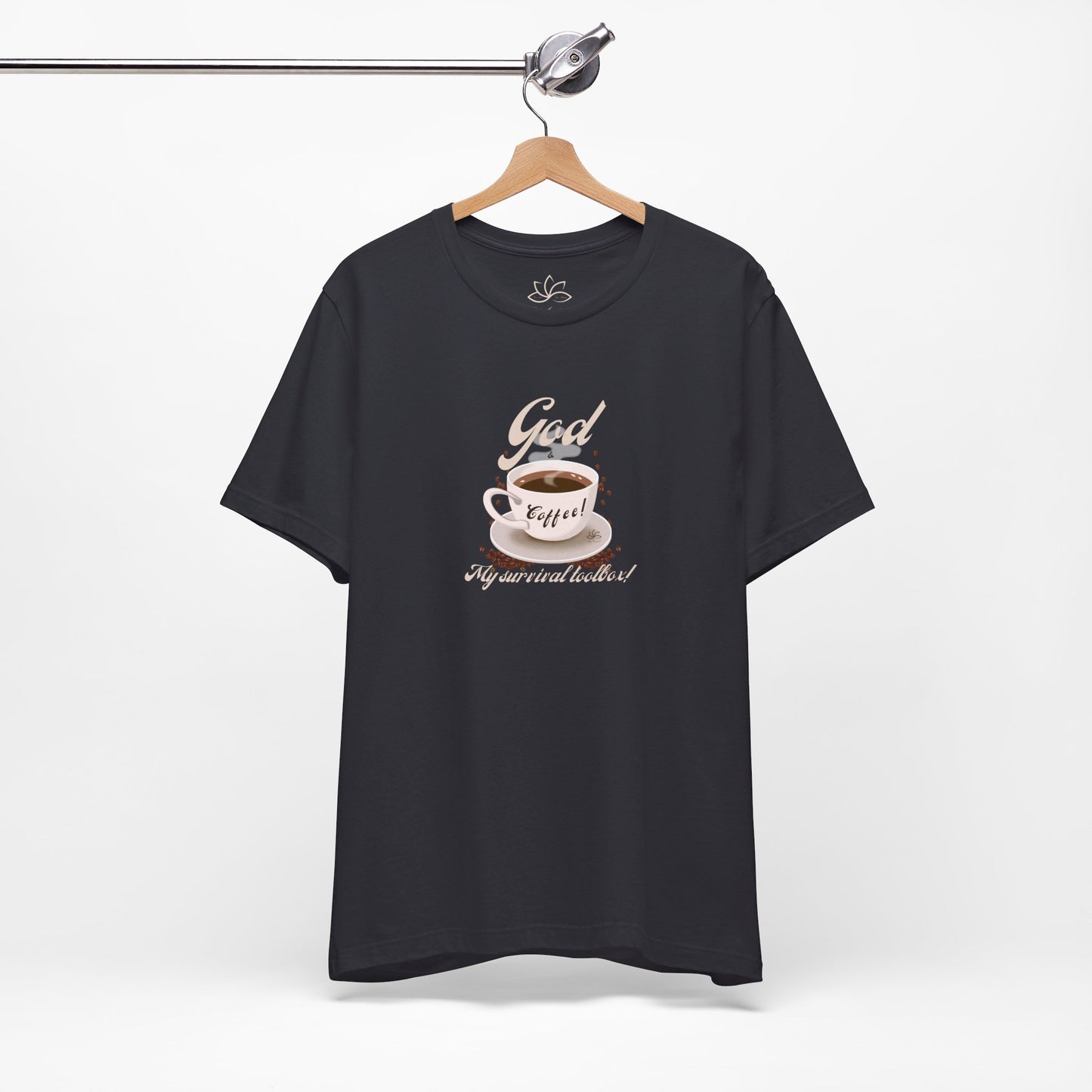 Oasis Creations Coffee Time Humorous Short Sleeve Tee