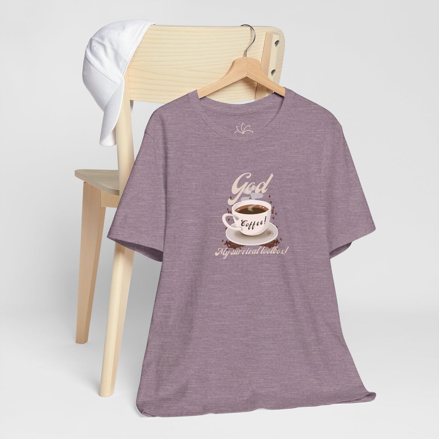 Oasis Creations Coffee Time Humorous Short Sleeve Tee