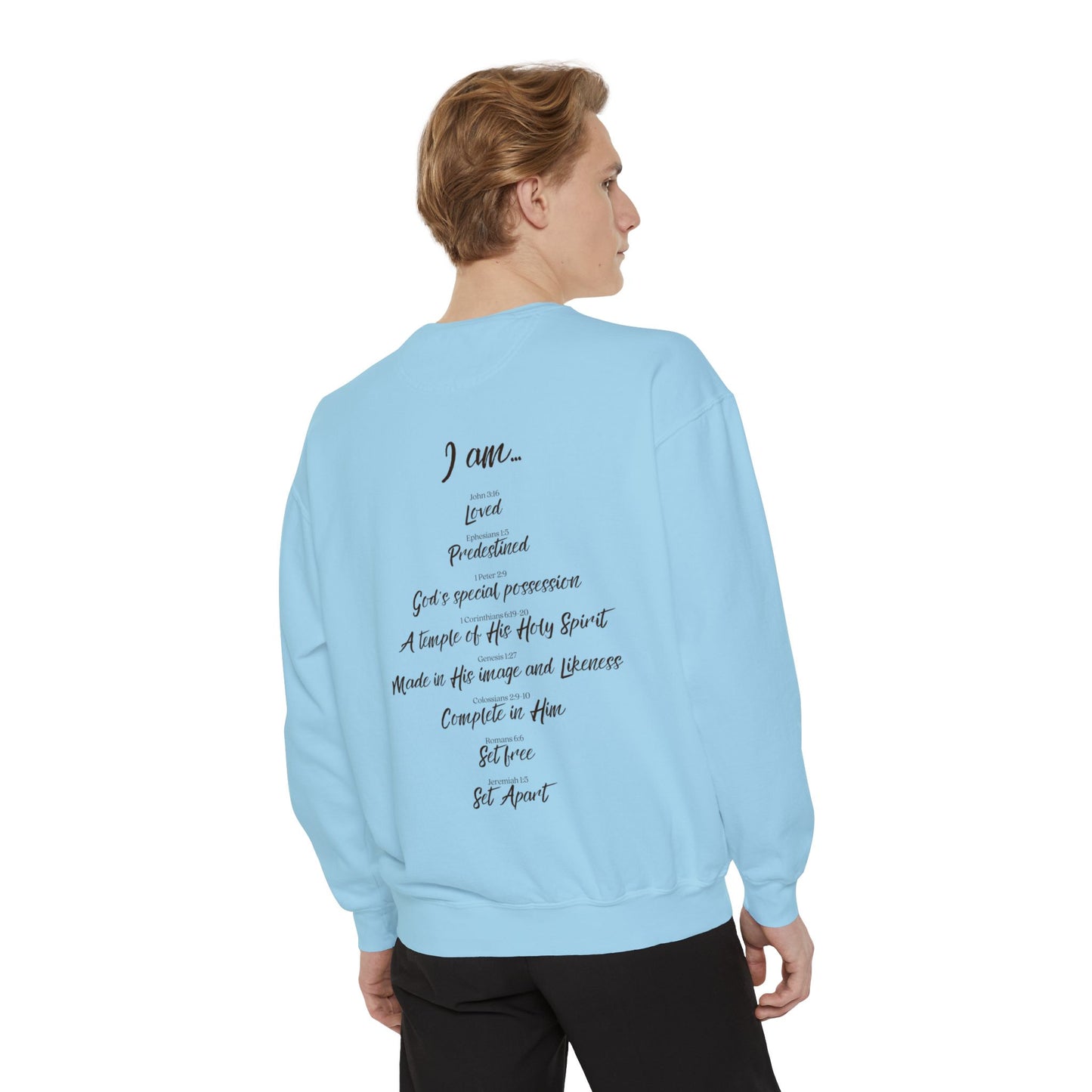 Oasis Creations Unapologetically Me Unisex Garment-Dyed Sweatshirt