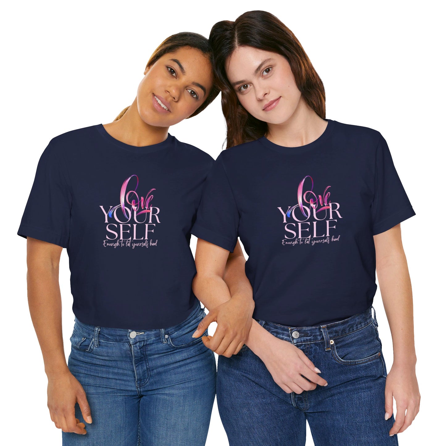 Oasis Creations Love Yourself Enough to Let Yourself Heal Short Sleeve Tee