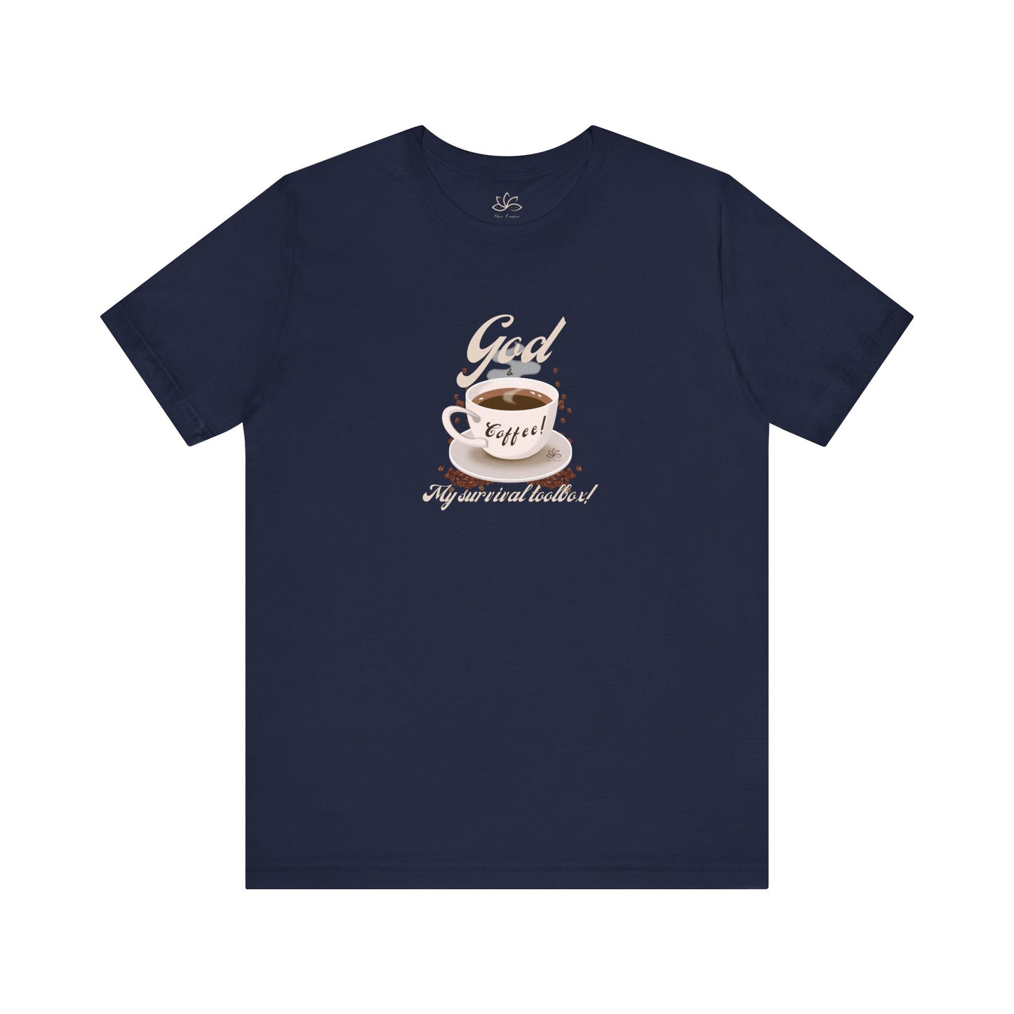 Oasis Creations Coffee Time Humorous Short Sleeve Tee