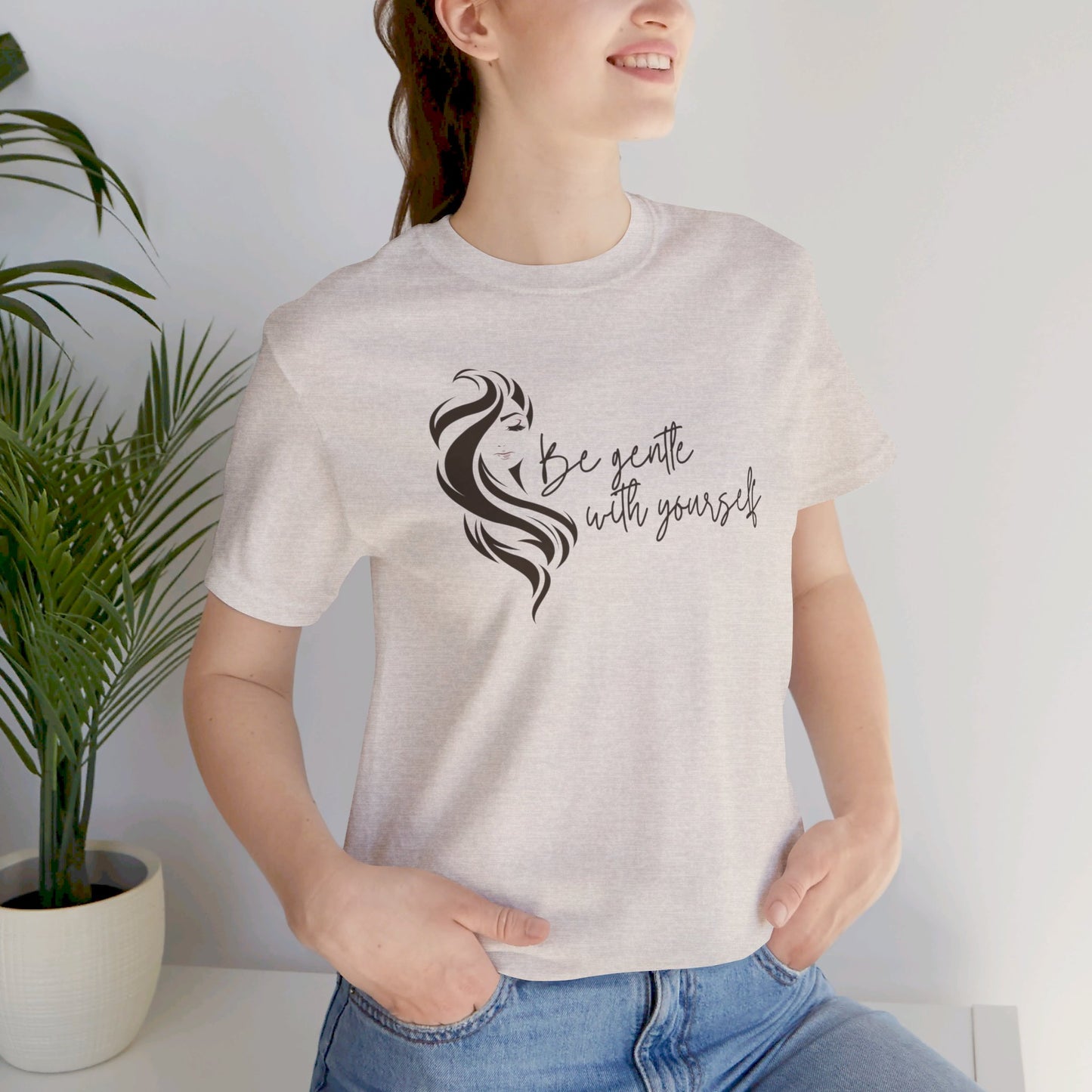 Oasis Creations Be Gentle with Yourself Short Sleeve Tee