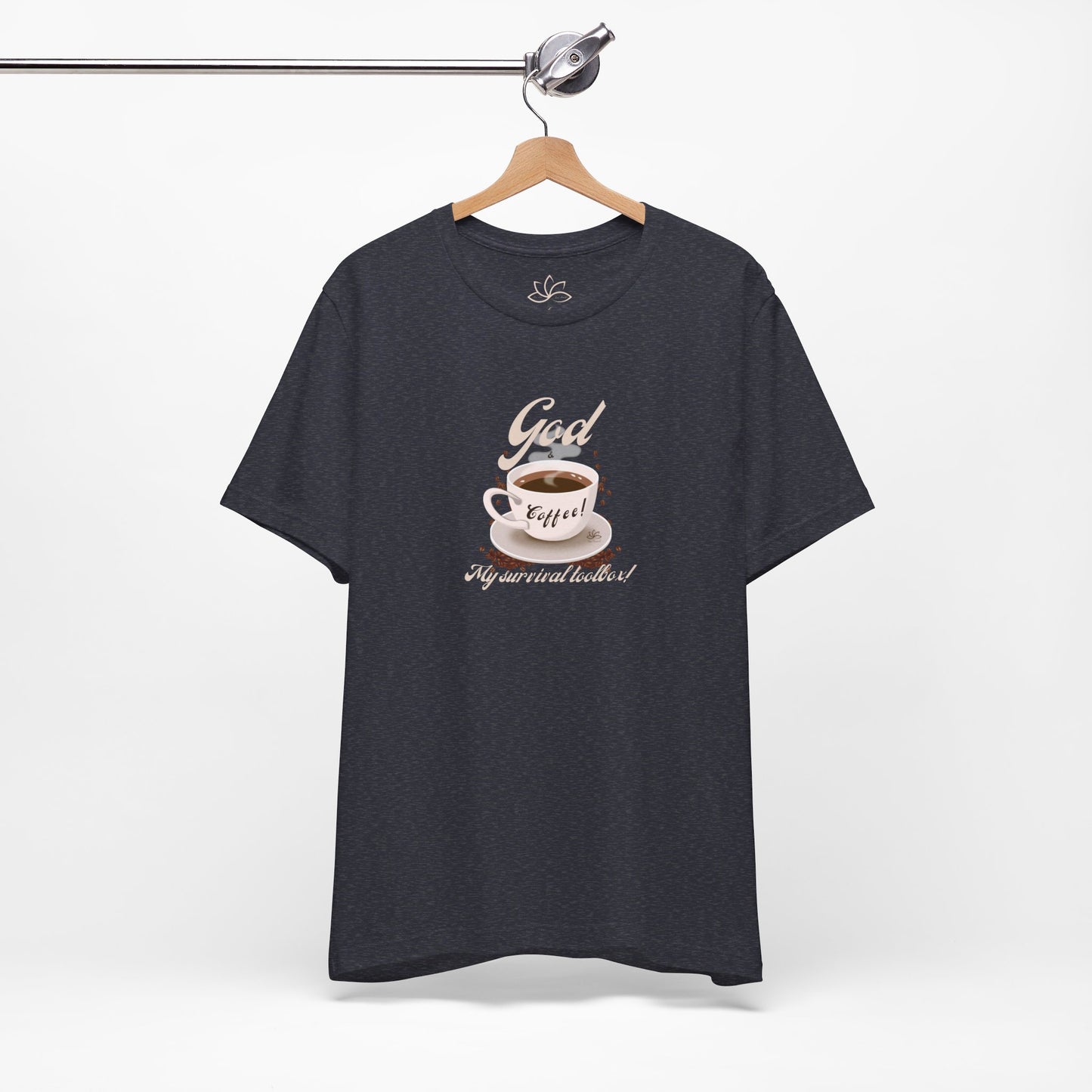 Oasis Creations Coffee Time Humorous Short Sleeve Tee