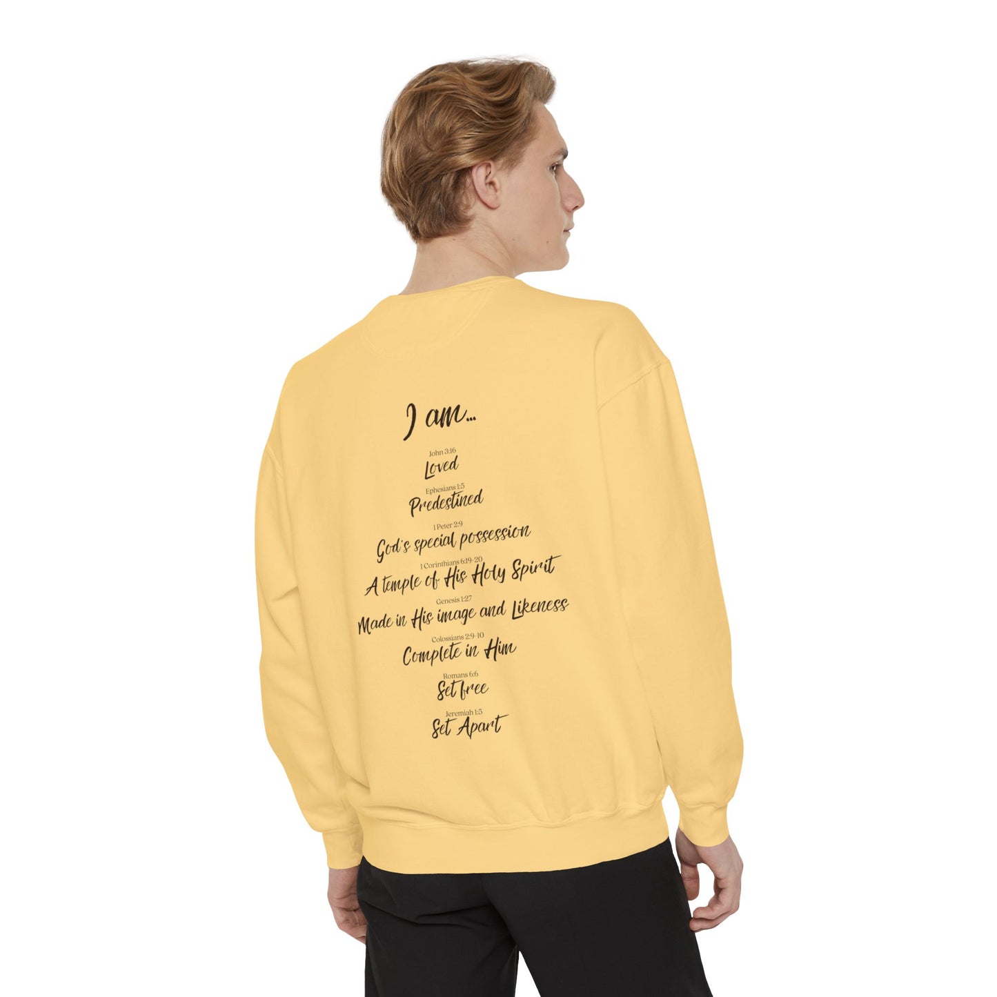 Oasis Creations Unapologetically Me Unisex Garment-Dyed Sweatshirt