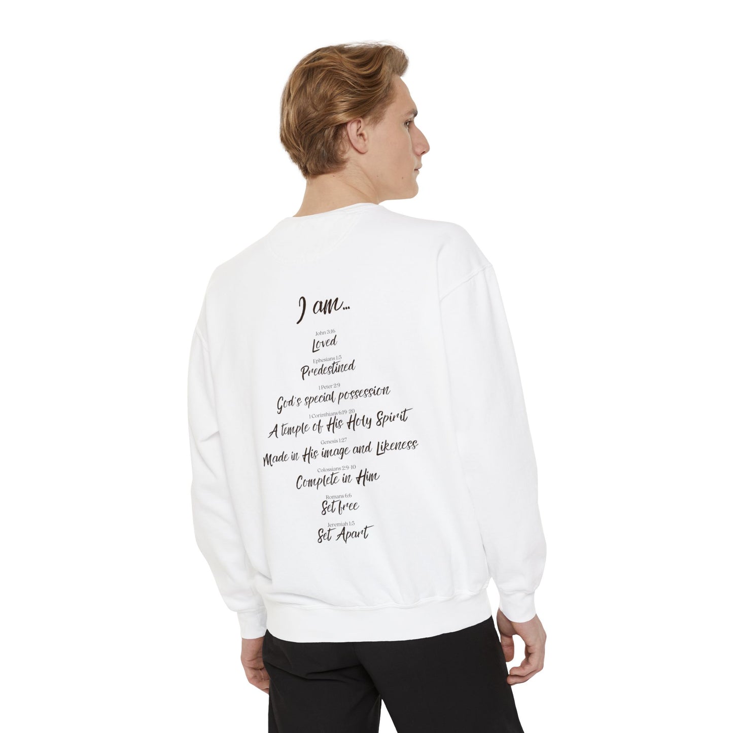 Oasis Creations Unapologetically Me Unisex Garment-Dyed Sweatshirt