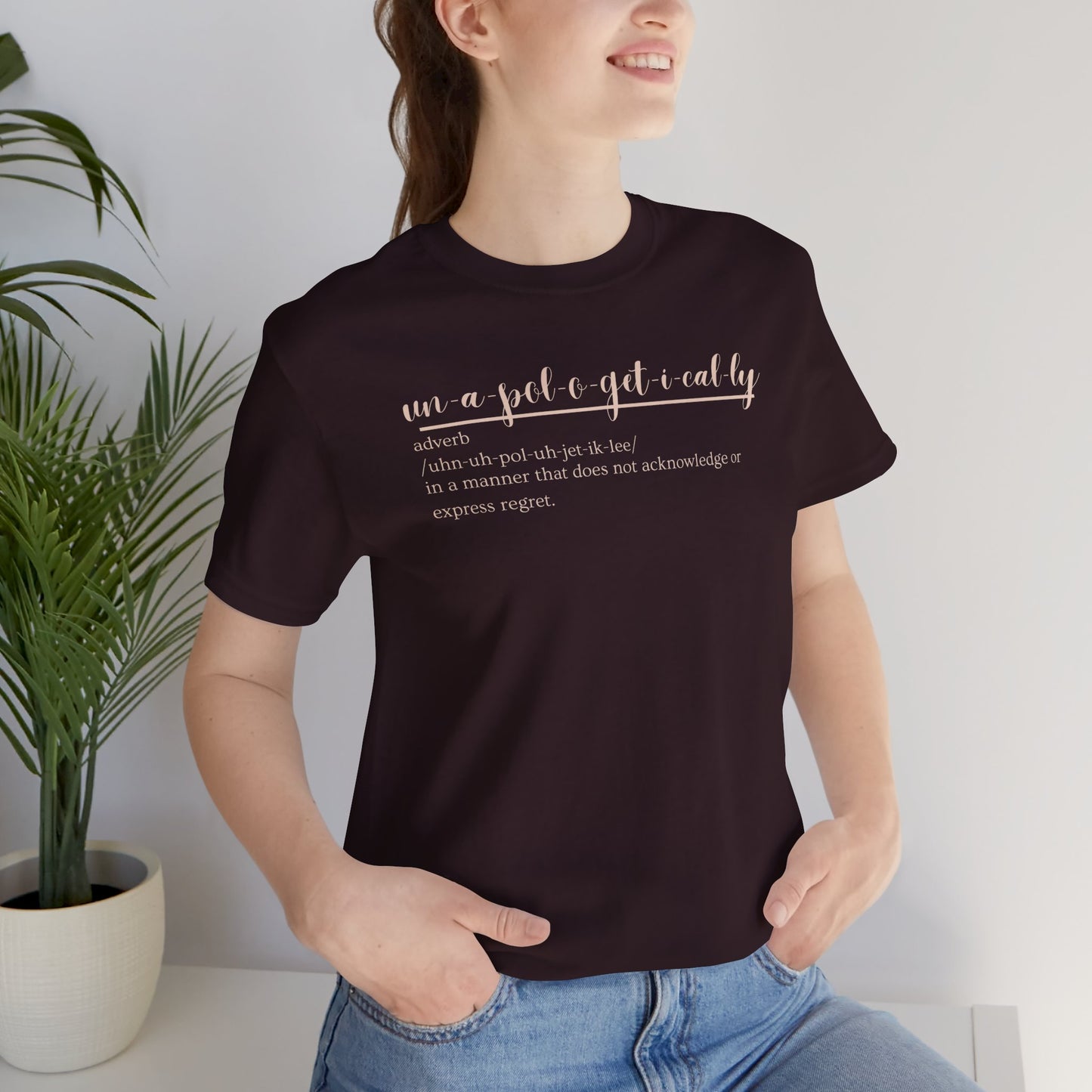 Oasis Creations Unapologetically. Me! Series Unisex Short Sleeve Tee