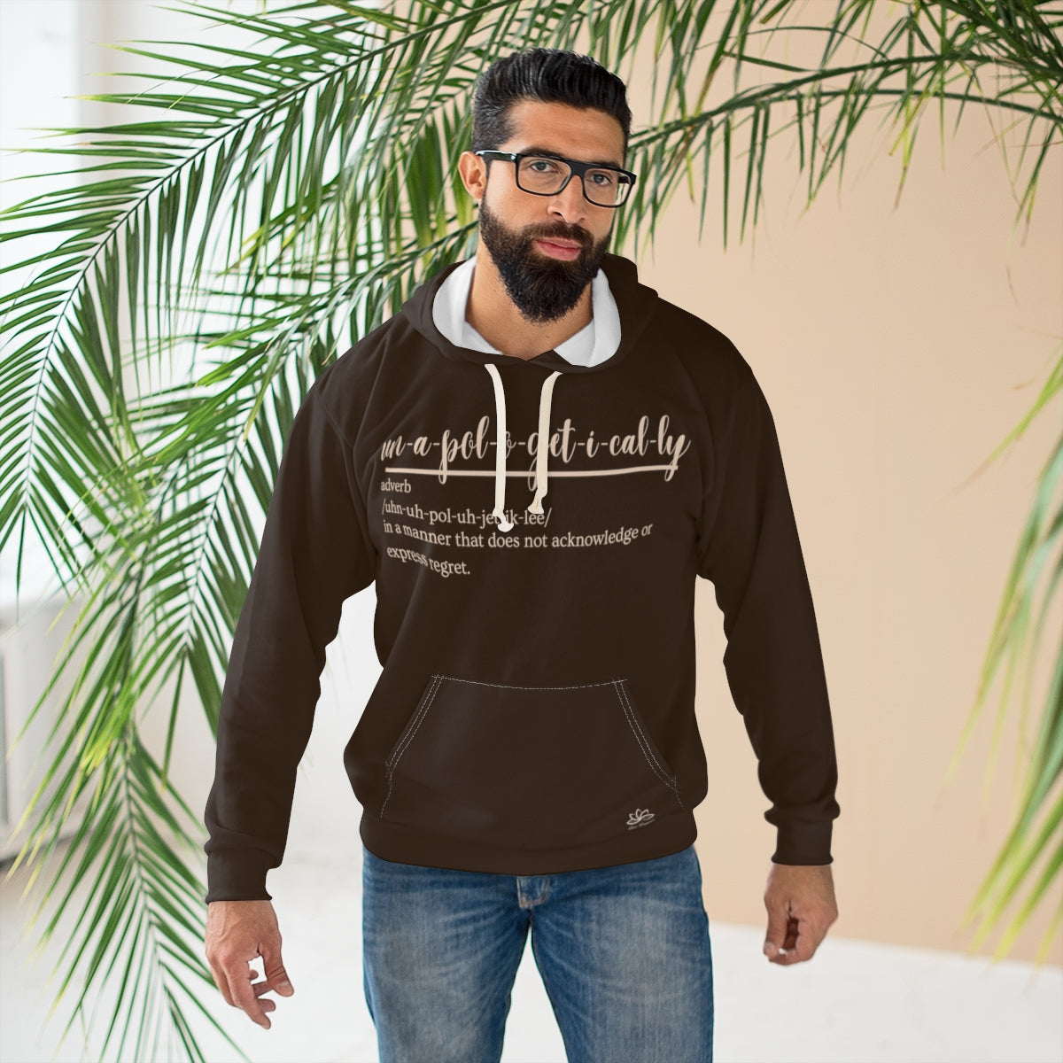 Oasis Creations Unapologetically Me Unisex Pullover Hoodie (AOP)