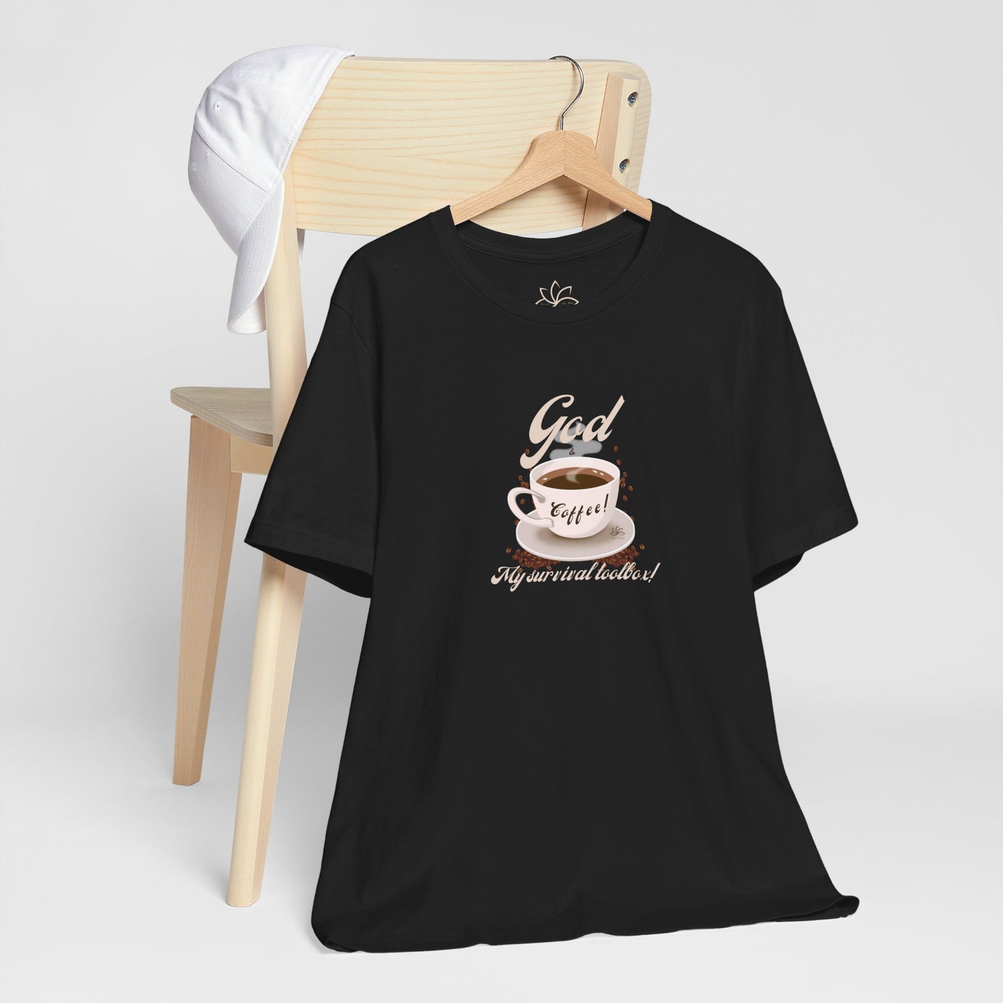 Oasis Creations Coffee Time Humorous Short Sleeve Tee