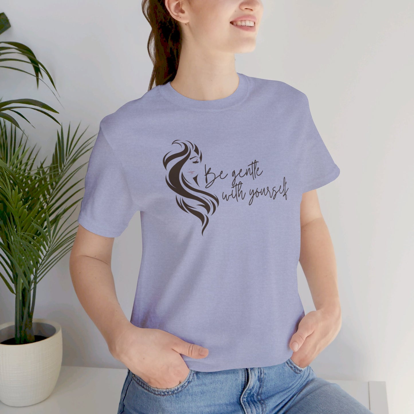 Oasis Creations Be Gentle with Yourself Short Sleeve Tee