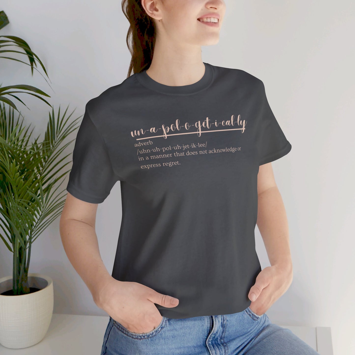 Oasis Creations Unapologetically. Me! Series Unisex Short Sleeve Tee