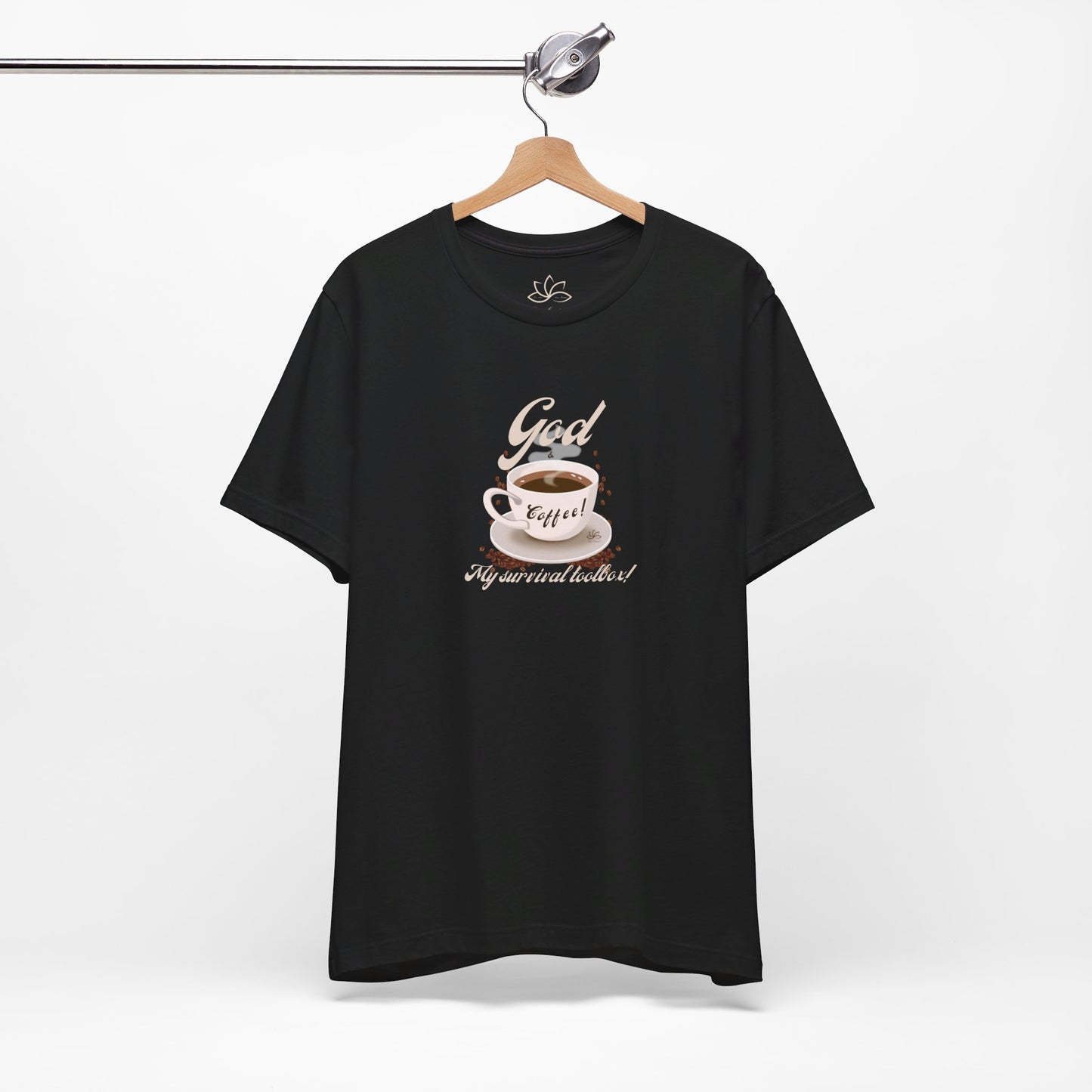 Oasis Creations Coffee Time Humorous Short Sleeve Tee