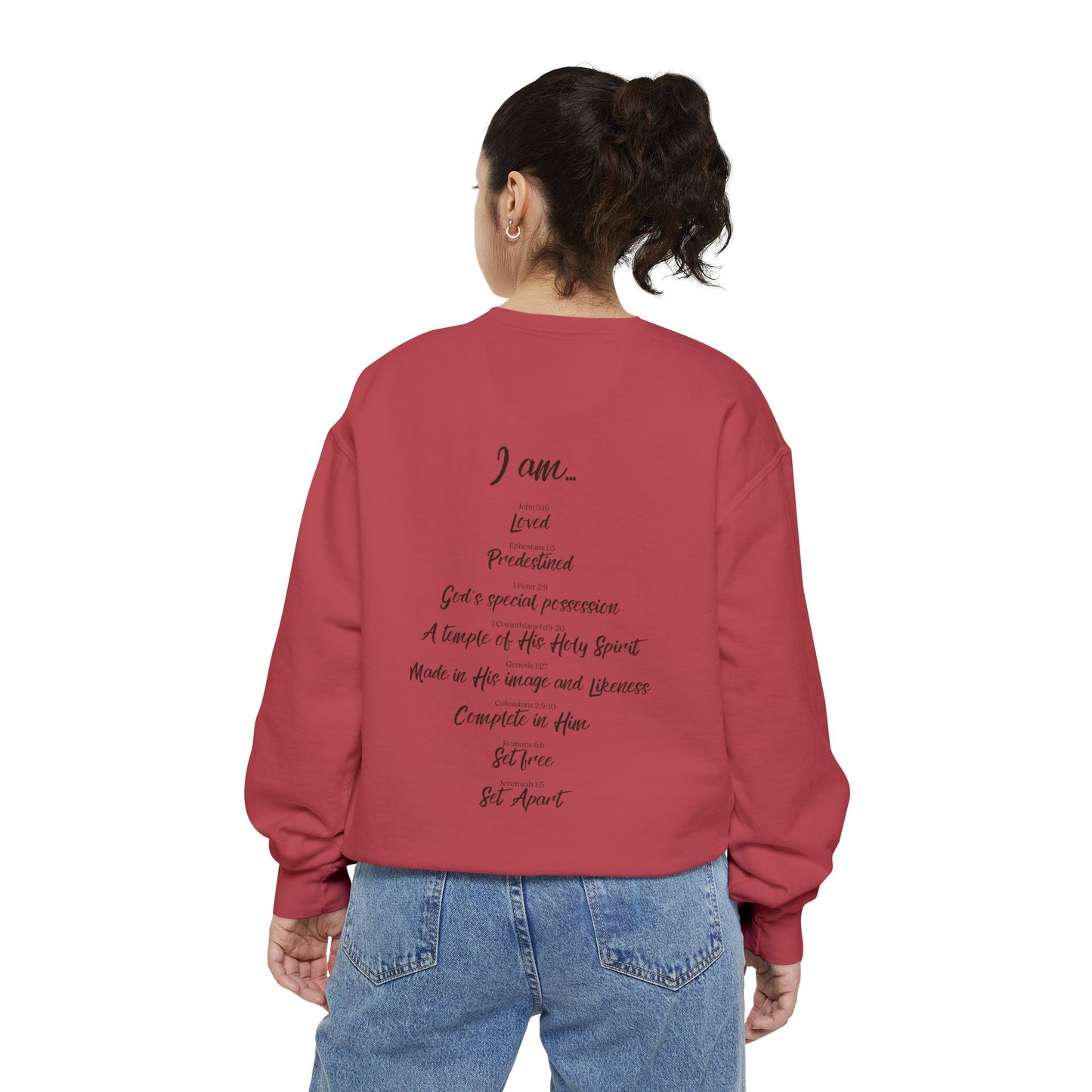 Oasis Creations Unapologetically Me Unisex Garment-Dyed Sweatshirt