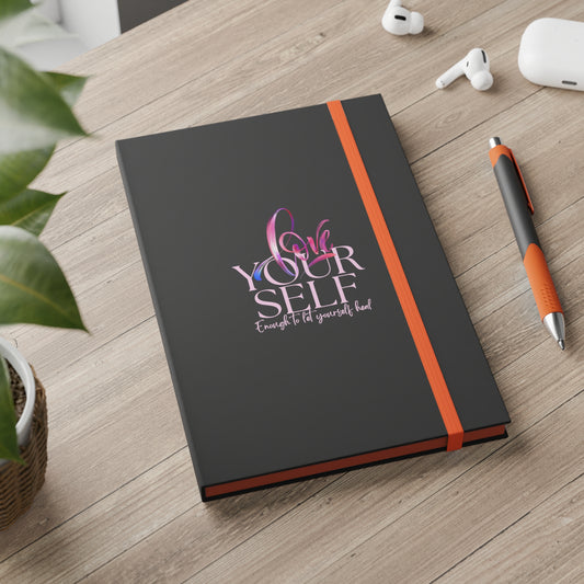 Oasis Creations Let Yourself Heal Color Contrast Journal Notebook - Ruled