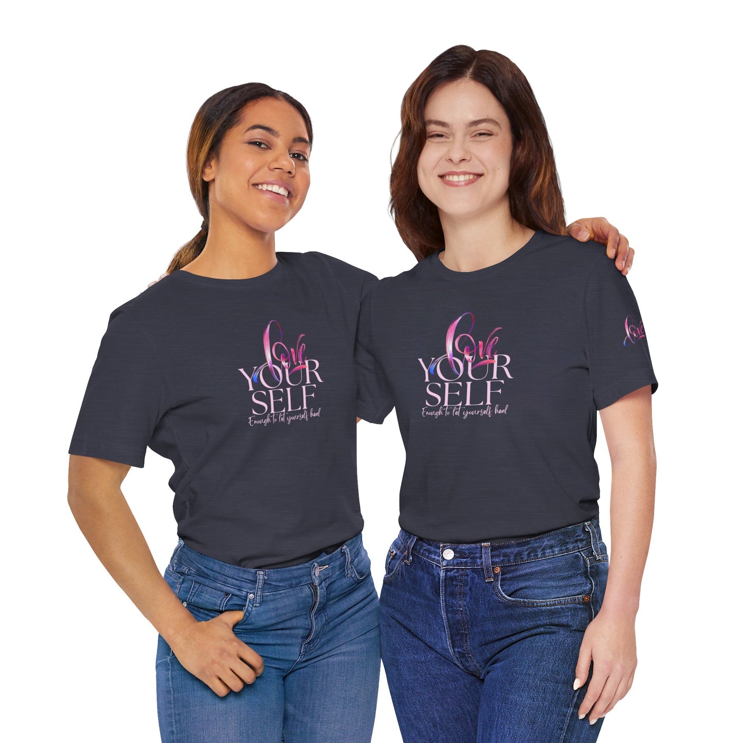 Oasis Creations Love Yourself Enough to Let Yourself Heal Short Sleeve Tee