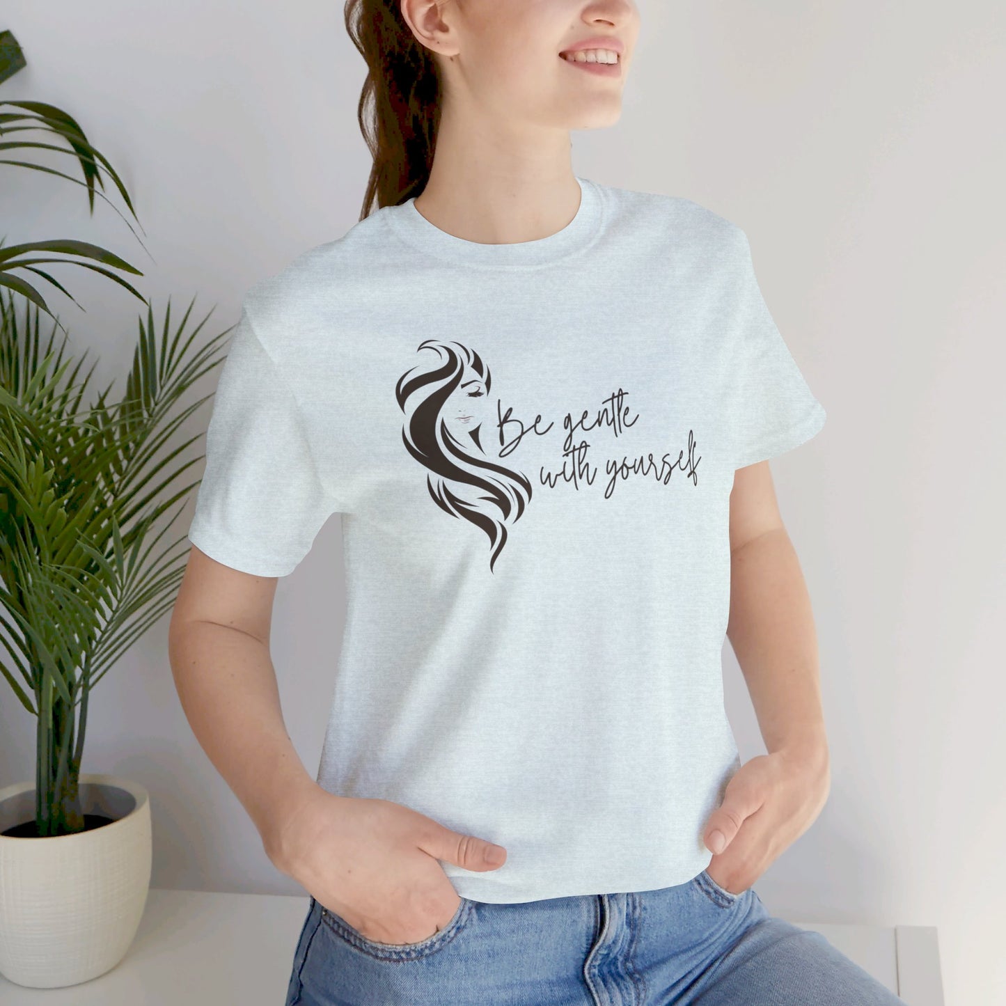 Oasis Creations Be Gentle with Yourself Short Sleeve Tee