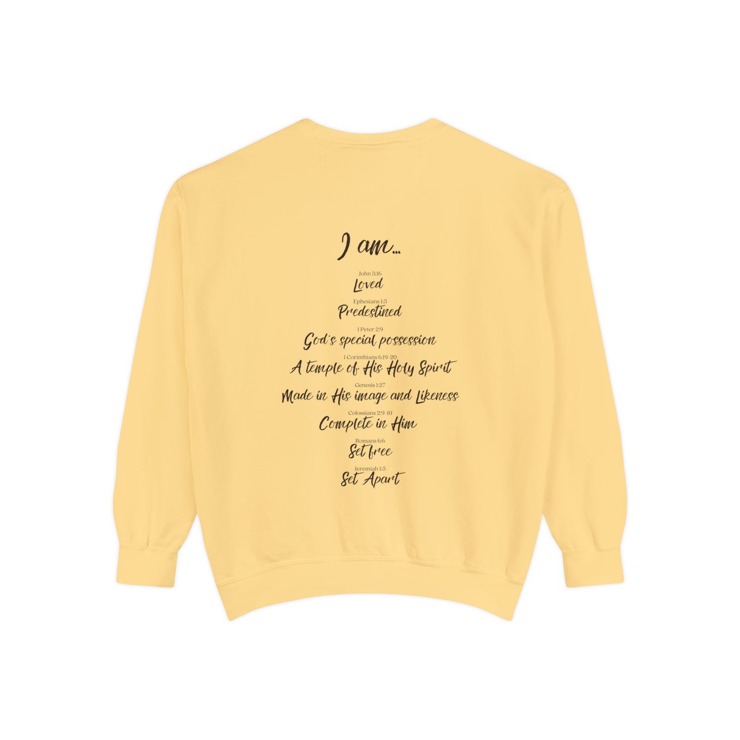 Oasis Creations Unapologetically Me Unisex Garment-Dyed Sweatshirt