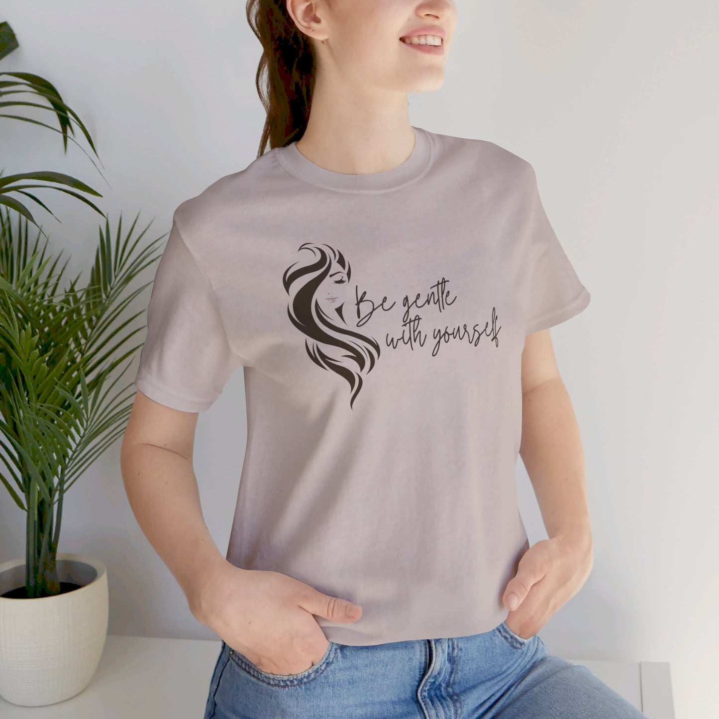 Oasis Creations Be Gentle with Yourself Short Sleeve Tee