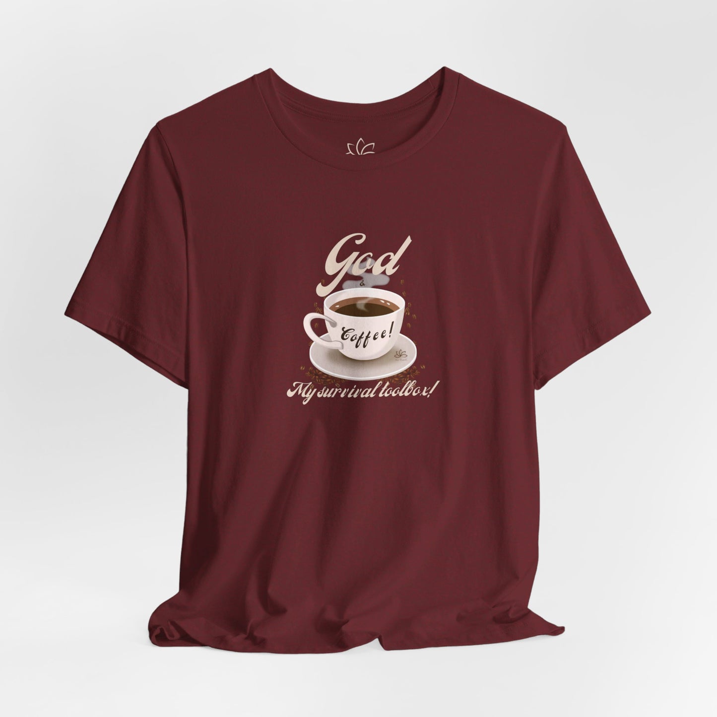 Oasis Creations Coffee Time Humorous Short Sleeve Tee